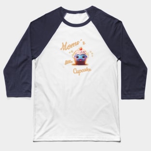 Moms´s little Cupcake Baseball T-Shirt